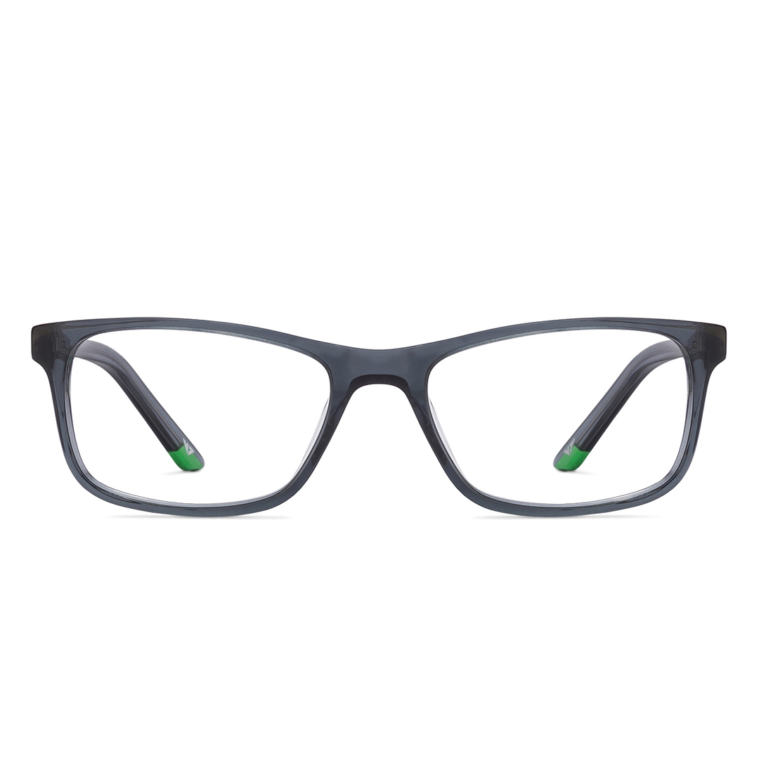 Vincent Chase Online Gray Transparent Full Rim Rectangle left side